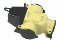 Grenuttak 3-veis m/jord IP44